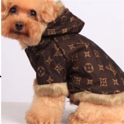 lv dog coat